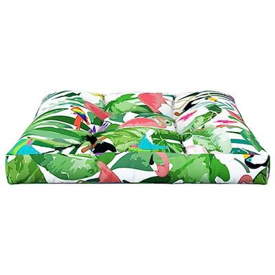 VidaXL Palletkussen 80x80x12 cm stof meerkleurig