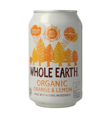 Whole Earth Organic Sparkling Orange & Lemon Whole Earth Organic Sparkling Orange & Lemon