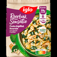 Iglo Roerbak Sensatie Pasta Kipfilet Boursin 450 g bij Jumbo - thumbnail