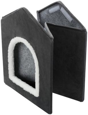 TRIXIE HONDENMAND / KATTENMAND HUIS LIVIA GRIJS / WIT 50X50X54 CM TRIXIE HONDENMAND / KATTENMAND HUIS LIVIA GRIJS / WIT 50X50X54 CM