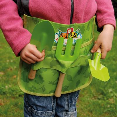 Kinderschort met tuingereedschap / Esschert Design