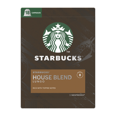 Starbucks House Blend Lungo - 18 koffiecups Starbucks House Blend Lungo - 18 koffiecups