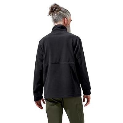 BERGHAUS Prism Half Zip Polartec® Fleece - Polar sweatshirt voor heren, maat L (zwart)