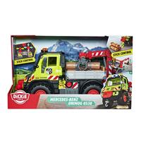 Dickie Unimog U530 werkvoertuig met kraan - thumbnail