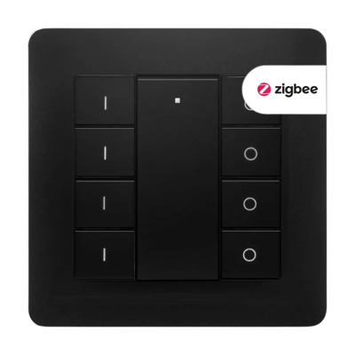 EcoDim Draadloze Zigbee wandschakelaar voor 4 groepen