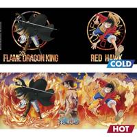 One Piece Heat Change Mug - Luffy & Sabo - thumbnail