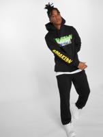Mister Tee / Hoody Downtown in zwart - thumbnail