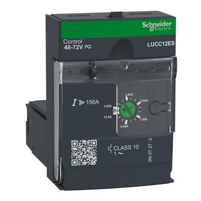 Schneider LUCC12ES uitgebreide besturingseenheid LUCC, klasse 10, 3-12A, 48-72 V DC/AC