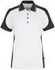 Hakro 239 Women's polo shirt Contrast MIKRALINAR® - White/Anthracite - 5XL - thumbnail