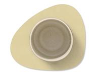 LIND DNA - Glass Mat Curve - Onderzetter 10cm Nupo Lemon Sorbet - thumbnail