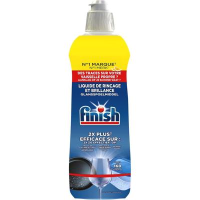 Finish glansspoelmiddel voor vaatwasser, flacon van 800 ml, citroen
