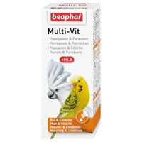 BEAPHAR MULTI-VIT PAPEGAAI EN GROTE PARKIETEN 50 ML - thumbnail