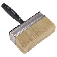 Copenhagen Pro blokwitter - maat 5 x 15 - wit Chinees varkenshaar mix - kunststof steel - 23.232.55 - thumbnail