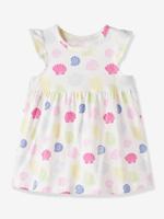 Jurk van jersey voor meisjes met print en mouwen met ruches NAME IT meerkleurig - thumbnail