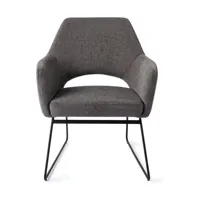 Jesper Home Fauteuil 'Yanai' kleur Amazing Grey - thumbnail