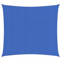VidaXL Zonnezeil 160 g/m² 2x2 m hdpe blauw - thumbnail