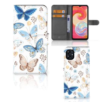 Telefoonhoesje | Met pasjeshouder | voor Samsung Galaxy A04e Vlinder Telefoonhoesje | Met pasjeshouder | voor Samsung Galaxy A04e Vlinder