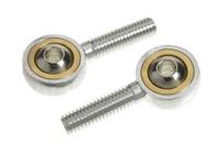 Aluminium bolgewricht met uitwendige M4 draad (geschikt voor M3 schroeven) - thumbnail