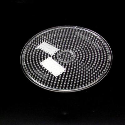 Hama Strijkkralen grondplaat rond groot transparant