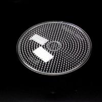 Hama Strijkkralen grondplaat rond groot transparant - thumbnail