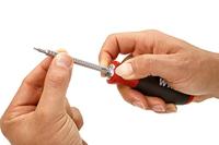 Wiha U106T12 Schroevendraaier met wisselschachtenset SYSTEM 6 zeskantdopsleutel 13-delig incl. oprolbare zak - 27713 - thumbnail