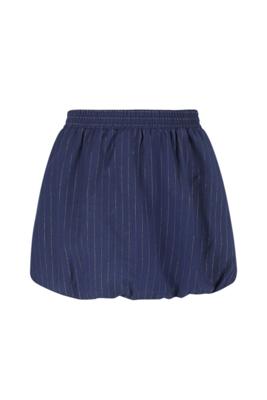 Like Flo winter rok meisjes teens - navy blauw - Silver - pinstripe