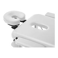 Inklapbare massagetafel - 185 x 60 x 59 cm - 180 kg - Wit - thumbnail