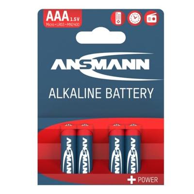 Ansmann LR03 Red-Line AAA batterij (potlood) Alkaline 1.5 V 4 stuk(s)