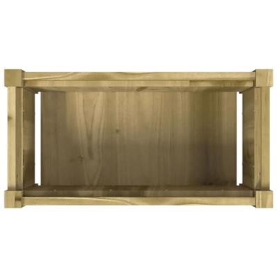 Plantenbak 60x31x31 cm gempregneerd grenenhout