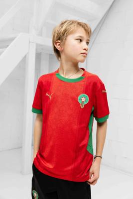 Marokko Shirt Thuis Junior 2025/2026 - Maat 128 - Kleur: RoodGroen | Soccerfanshop