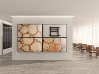 Equip 650352 flat panel bureau steun 177,8 cm (70 ) Zwart - thumbnail