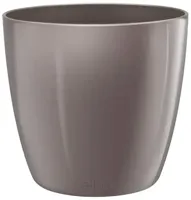 Elho brussels diamond bloempot rond 30 cm oyster pearl - thumbnail