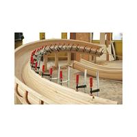 Bessey TGK200 Smeedijzeren schroefklem TGK 2000/120 Spanbreedte (max.):2000 mm Afmeting, lengte: 185 mm Afm. werkbereik:120 mm - thumbnail