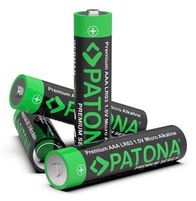 PATONA Premium AAA Micro LR03 - 10x alkaline batterijen 1,5V - thumbnail