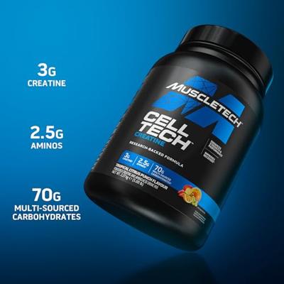 MuscleTech Cell Tech Creatine Tropical Citrus Punch (2270 g)