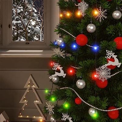 VidaXL Lichtsnoeren 2 st 2x200 led&apos;s solar binnen/buiten meerkleurig