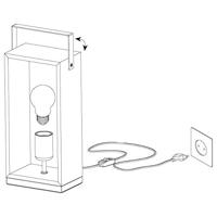 Eglo Houten tafellampFamborough - 43415 - thumbnail