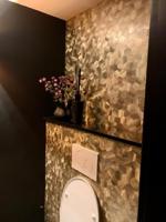 Mozaïek Isodeco Steenstrip Hexagon Zelfklevend 29.0x28.0 cm Geborsteld Goud Isodeco - thumbnail