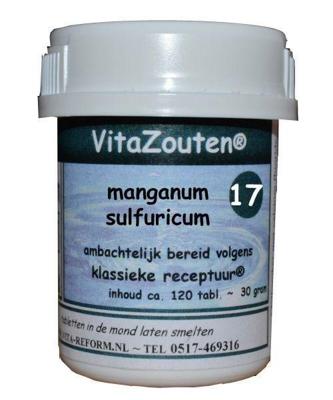 Vitazouten Nr. 17 Manganum Sulfuricum 120st Vitazouten Nr. 17 Manganum Sulfuricum 120st