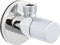 Ben Engraved Line hoekstopkraan incl. aansluitslang 1/2 x 3/8 inch chroom - thumbnail