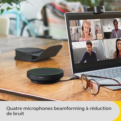 Jabra Speak2 55 UC Conferentietelefoon Bluetooth, USB-A, USB-C Donkergrijs - thumbnail