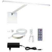 Paulmann Xana SET 95577 LED-schilderijlamp 5.5 W LED Aluminium (geborsteld) - thumbnail
