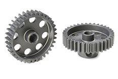 Team Corally - 48 DP Pinion - Short - Hard Anodised Aluminium - 35T - 3.17mm as