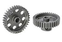 Team Corally - 48 DP Pinion - Short - Hard Anodised Aluminium - 35T - 3.17mm as - thumbnail