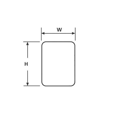 HellermannTyton 598-92227 TAG122FB-270-YE Kabeletiket Helasign 15 x 9 mm Kleur van het label: Geel Aantal etiketten: 700