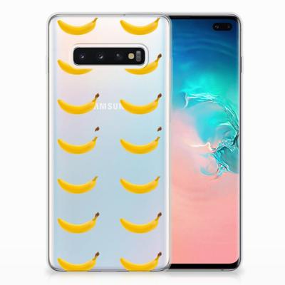 Samsung Galaxy S10 Plus | Siliconen Case | Banana Samsung Galaxy S10 Plus | Siliconen Case | Banana