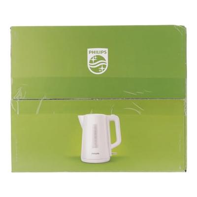 Waterkoker Philips HD9318/00 1,7 L 2200W Wit Zwart Plastic 2200 W 1,7 L - thumbnail