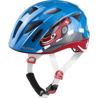 Olympic Sportswear Alpina sports kinderhelm ximo flash red car 47-51 glans - thumbnail