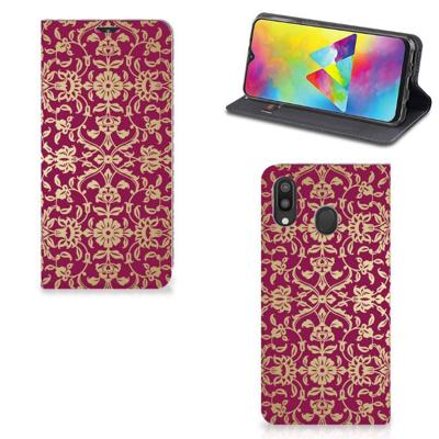 Telefoon Hoesje Samsung Galaxy M20 Barok Pink Telefoon Hoesje Samsung Galaxy M20 Barok Pink