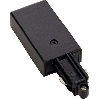 SLV 1-faseSupply 2 voeding aarde rechts zwart - 143040